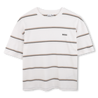 T-Shirt mit kurzen &Auml;rmeln, WEISS, hi-res