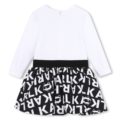 Langarmkleid KARL LAGERFELD KIDS GIRL