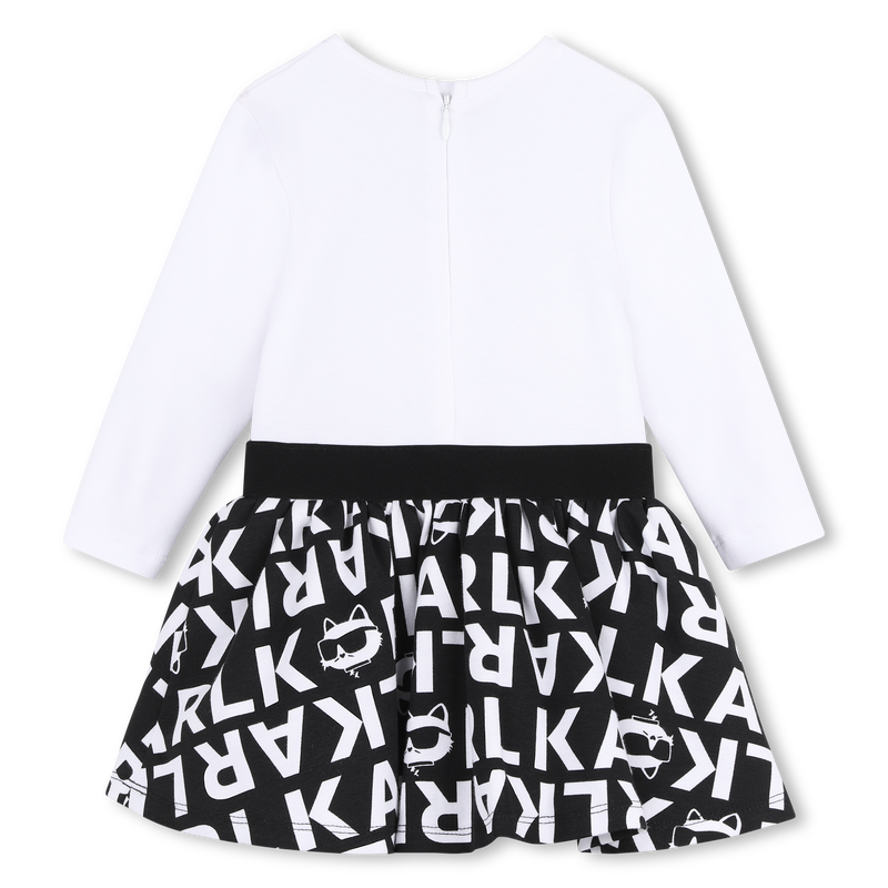 Langarmkleid KARL LAGERFELD KIDS 
                        GIRL