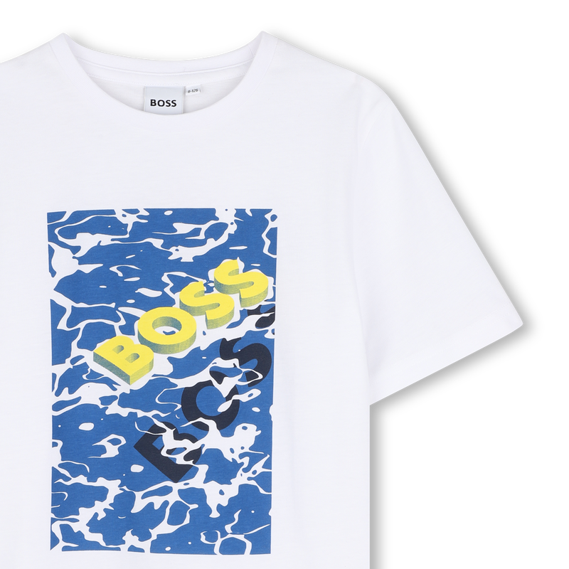 KURZ&Auml;RMELIGES T-SHIRT BOSS 
                        BOY