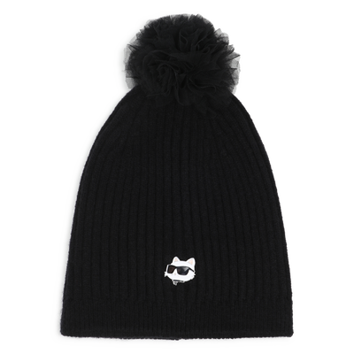 Strickm&uuml;tze KARL LAGERFELD KIDS GIRL