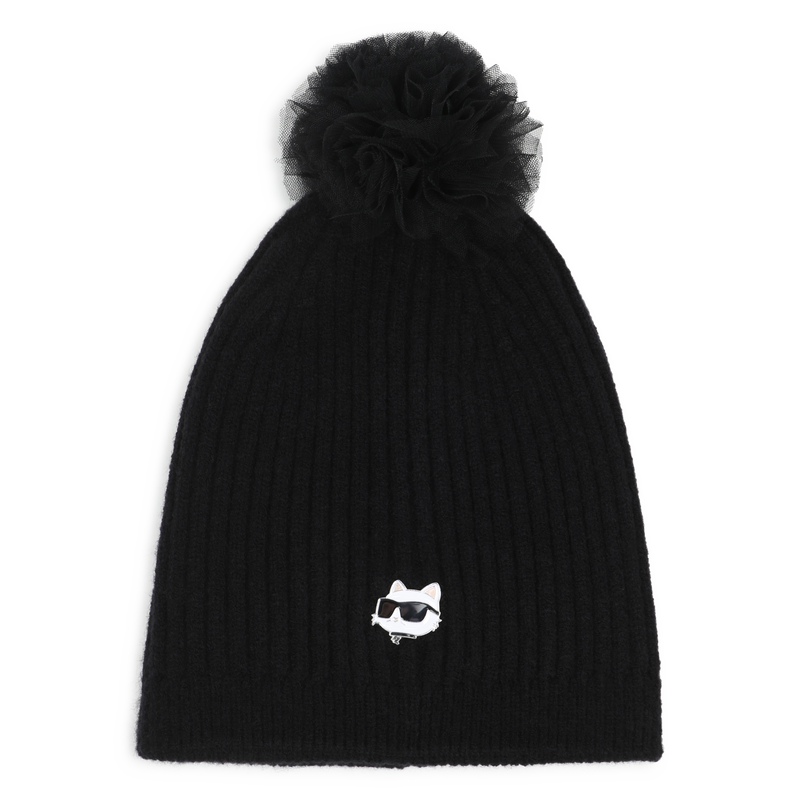 Strickm&uuml;tze KARL LAGERFELD KIDS 
                        GIRL
