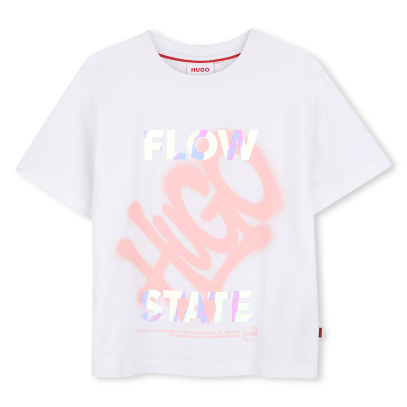 T-Shirt mit kurzen &Auml;rmeln HUGO 
                        M&Auml;DCHEN