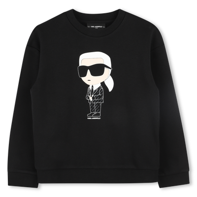 Sweatshirt mit logomotiv KARL LAGERFELD KIDS BOY
