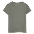 T-Shirt mit Illustrationen KARL LAGERFELD KIDS 
                    GIRL