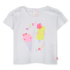 Kurzarm-T-Shirt aus Baumwolle BILLIEBLUSH 
                    GIRL
