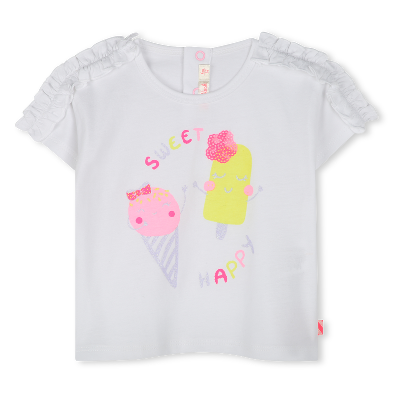 Kurzarm-T-Shirt aus Baumwolle BILLIEBLUSH 
                        GIRL