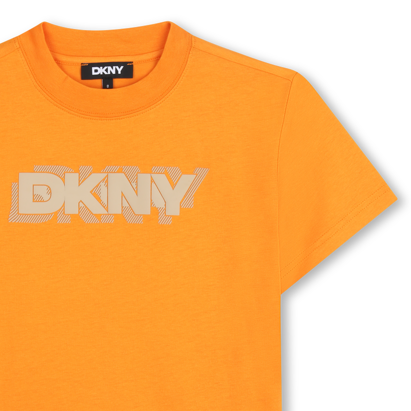 KURZ&Auml;RMELIGES T-SHIRT DKNY 
                        BOY