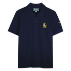 Kurz&auml;rmeliges Poloshirt, MARINE, hi-res
