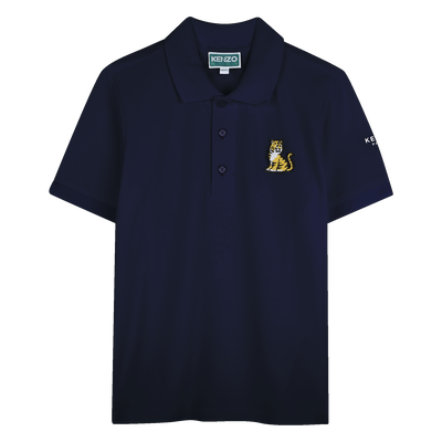 Kurz&auml;rmeliges Poloshirt KENZO KIDS UNISEX