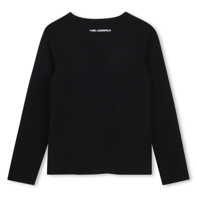 Langarmshirt KARL LAGERFELD KIDS GIRL