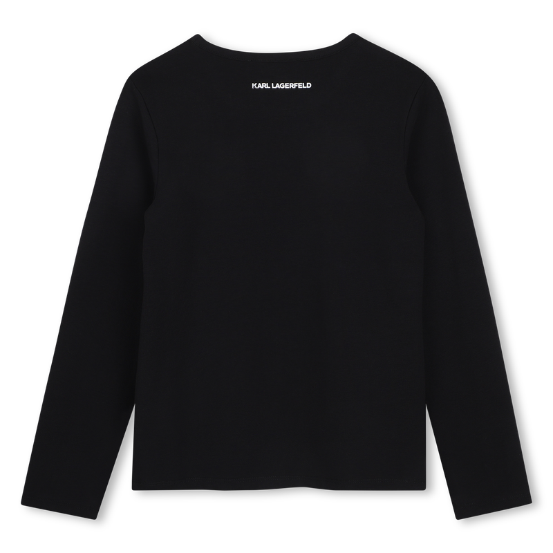 Langarmshirt KARL LAGERFELD KIDS 
                        GIRL