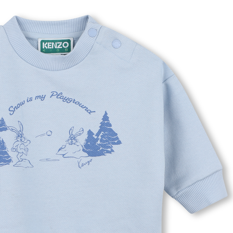 Set aus Cardigan und Hose KENZO KIDS 
                        BOY