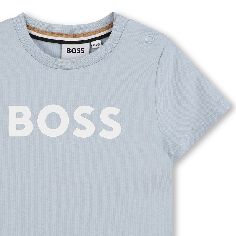 Kurz&auml;rmeliges t-shirt BOSS 
                        BOY