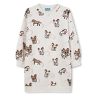 Fleece kleid KENZO KIDS 
                    GIRL