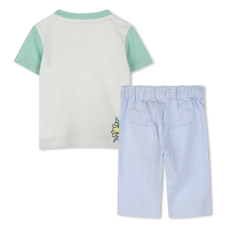 T-Shirt und Hose aus Baumwolle KENZO KIDS 
                        BOY