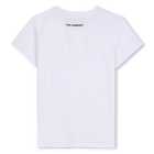 T-Shirt mit kurzen &Auml;rmeln KARL LAGERFELD KIDS 
                    GIRL