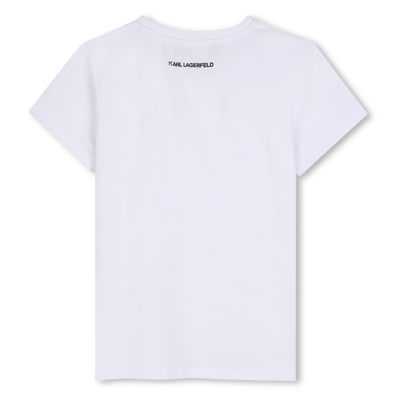 T-Shirt mit kurzen &Auml;rmeln KARL LAGERFELD KIDS 
                        GIRL
