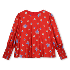 Luftige Bluse mit Print KENZO KIDS 
                    GIRL