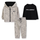 Dreiteiliges Set KARL LAGERFELD KIDS 
                    BOY