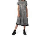 Kurz&auml;rmeliges Plissee-Kleid DKNY 
                    GIRL