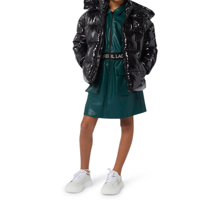 Strickm&uuml;tze mit Pailletten KARL LAGERFELD KIDS GIRL