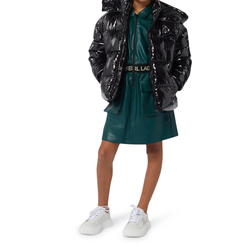 Strickm&uuml;tze mit Pailletten KARL LAGERFELD KIDS 
                        GIRL