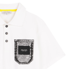 Kurz&auml;rmeliges poloshirt MARC JACOBS 
                    BOY