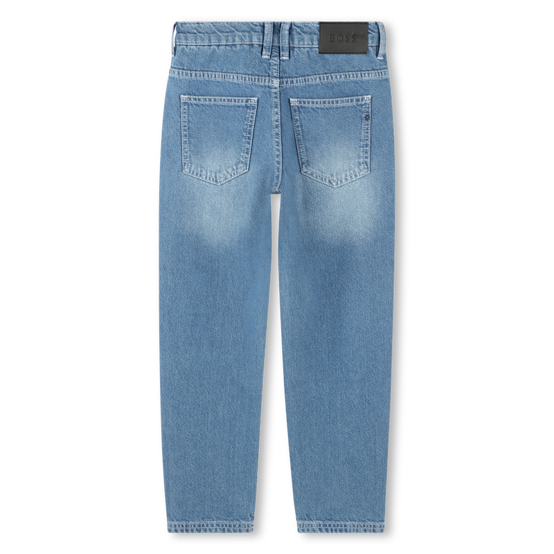 Weite 5-Pocket-Baumwolljeans BOSS 
                        BOY