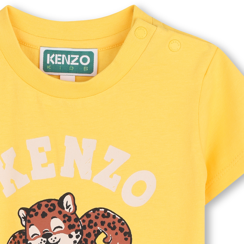 T-Shirt mit kurzen &Auml;rmeln KENZO KIDS 
                        BOY