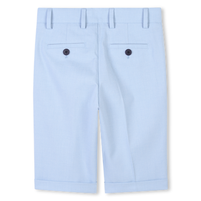 Festliche, einfarbige Bermudas BOSS BOY