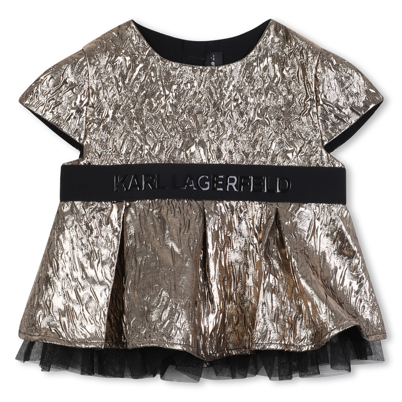 Kurz&auml;rmeliges Oberteil KARL LAGERFELD KIDS 
                        GIRL