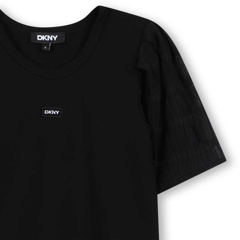 Festkleid aus Materialmix DKNY 
                        GIRL