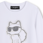 Langarmshirt KARL LAGERFELD KIDS 
                    GIRL