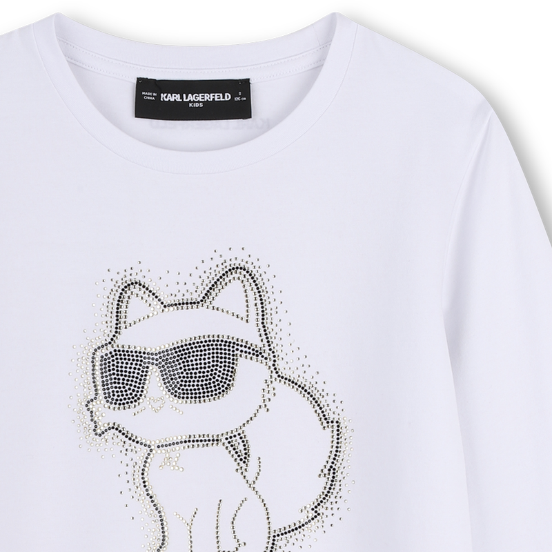 Langarmshirt KARL LAGERFELD KIDS 
                        GIRL
