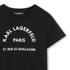 Bedrucktes t-shirt KARL LAGERFELD KIDS 
                    BOY