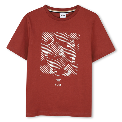 T-Shirt mit kurzen &Auml;rmeln BOSS BOY