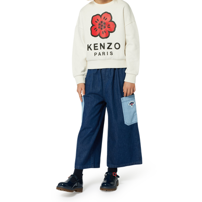Sweatshirt aus Molton KENZO KIDS GIRL