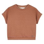 Bedrucktes kurz&auml;rmeliges t-shirt MICHAEL KORS 
                    GIRL