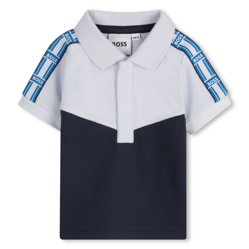 Polo mit Streifen an den Armen BOSS 
                        BOY