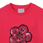 Sweatshirt-Kleid mit Ballon&auml;rmeln KENZO KIDS 
                    GIRL