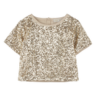 Festliche Paillettenbluse MICHAEL KORS 
                    GIRL