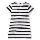 Kurz&auml;rmeliges kleid KARL LAGERFELD KIDS 
                    GIRL