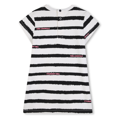 KURZ&Auml;RMELIGES KLEID KARL LAGERFELD KIDS GIRL