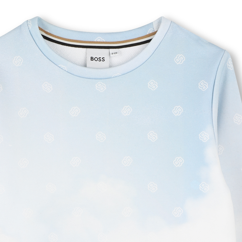 Sweatshirt mit Print BOSS 
                        BOY