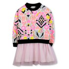 Kleid aus zwei Materialien BILLIEBLUSH 
                    GIRL