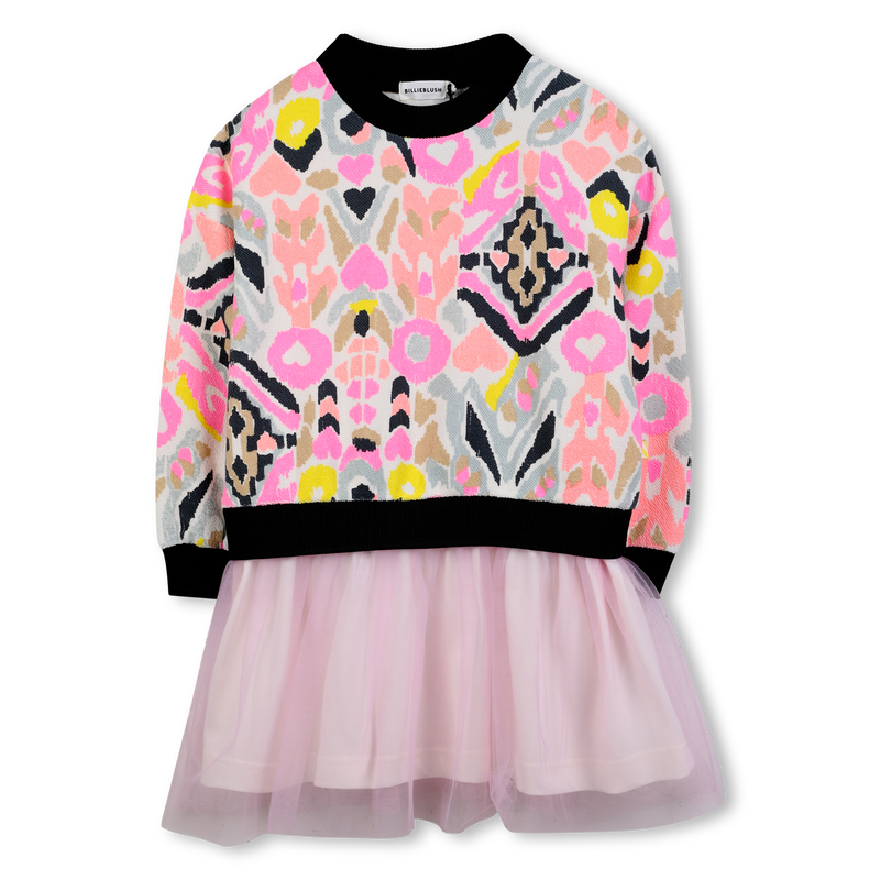 Kleid aus zwei Materialien BILLIEBLUSH 
                        GIRL