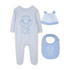 Pyjama + M&uuml;tze + L&auml;tzchen-Set KENZO KIDS 
                    UNISEX