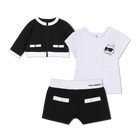 3-teiliges set KARL LAGERFELD KIDS 
                    GIRL