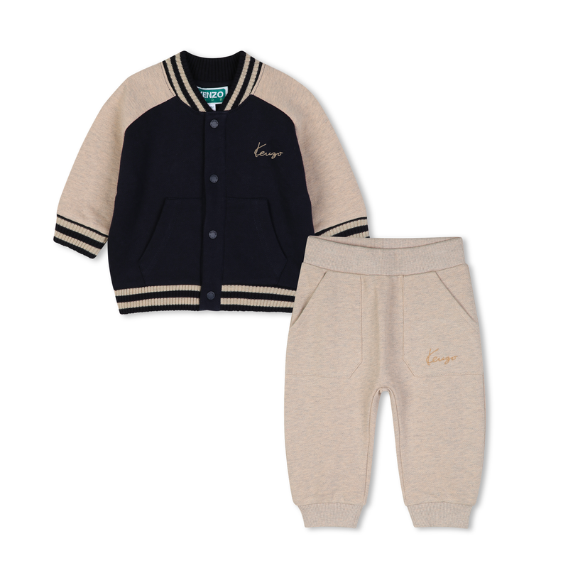 Set aus Cardigan und Hose KENZO KIDS 
                        JUNGE